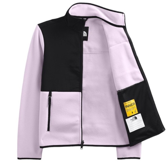 The North Face Teen Denali Lavender Fog Fleece Jacket - Picture 14 of 14